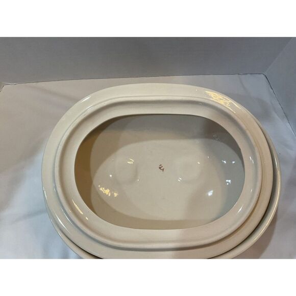 Boleslawiec Polish Pottery Stars Oval Casserole Dish w Lid Dutch Oven NEW - Picture 4 of 9